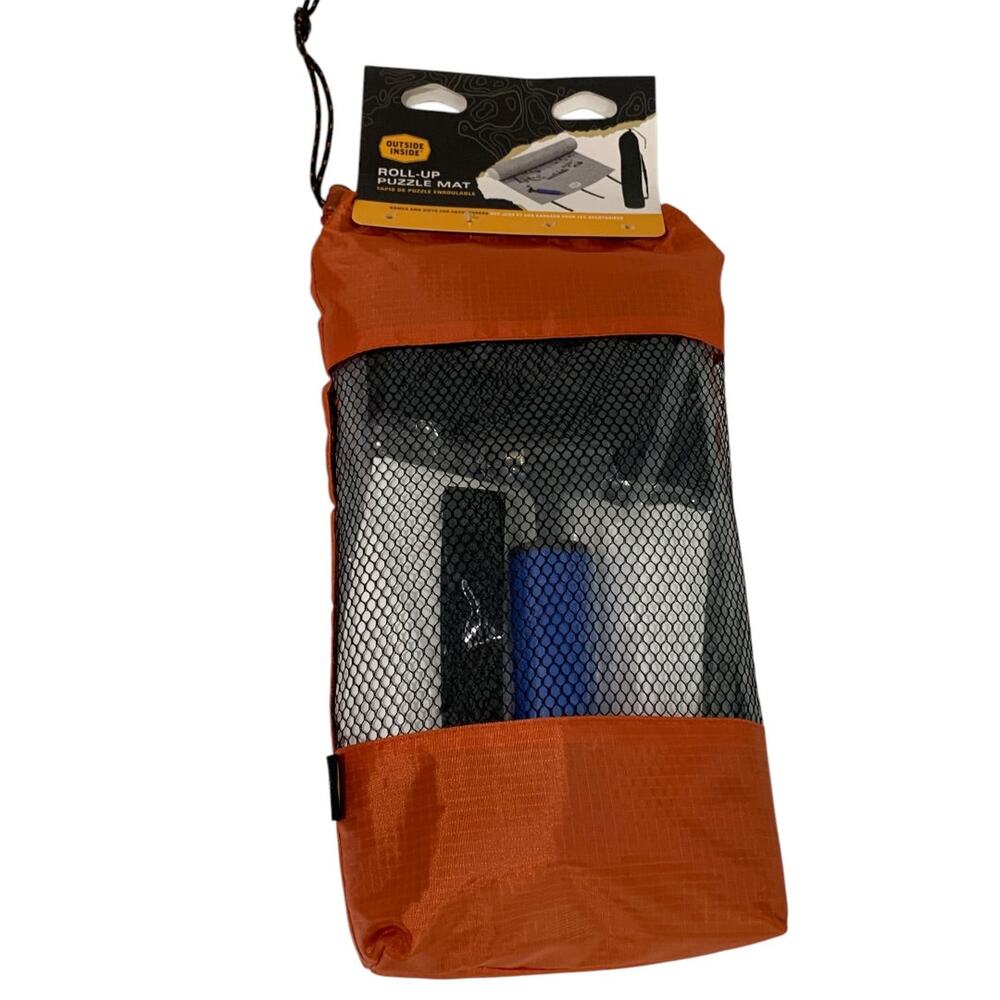 Outside Inside Roll Up Puzzle Mat Kit Camping Bag New
